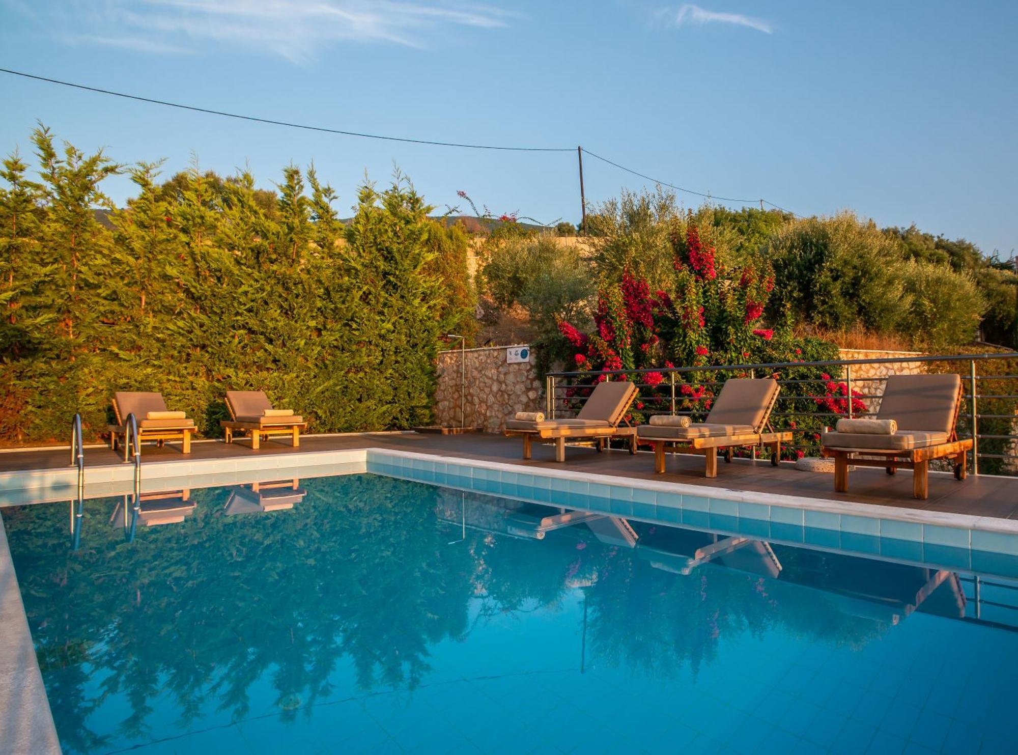 Iris Villas Lefkada - Marine Villa With Private Sea Access Sívota Zewnętrze zdjęcie