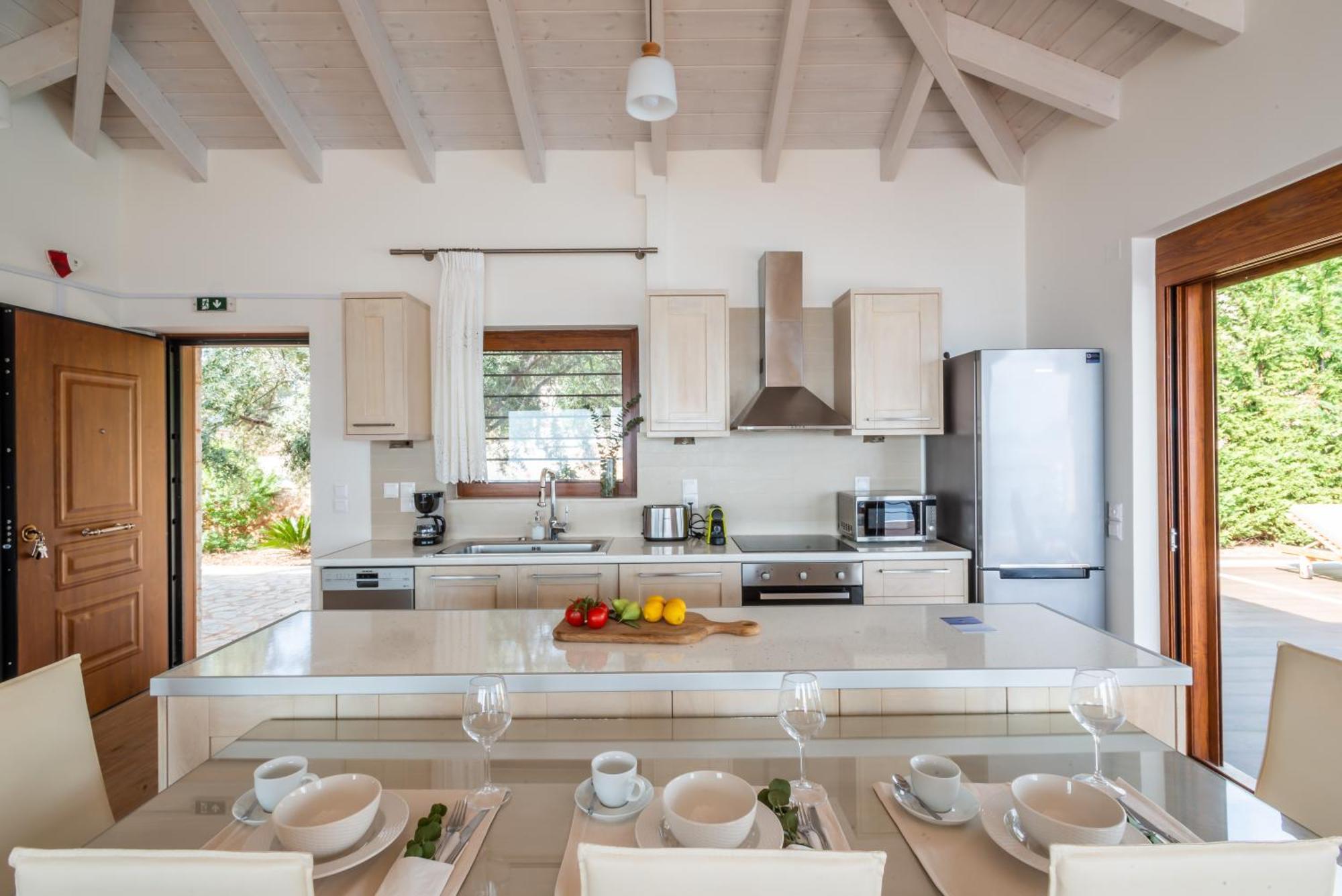 Iris Villas Lefkada - Marine Villa With Private Sea Access Sívota Zewnętrze zdjęcie