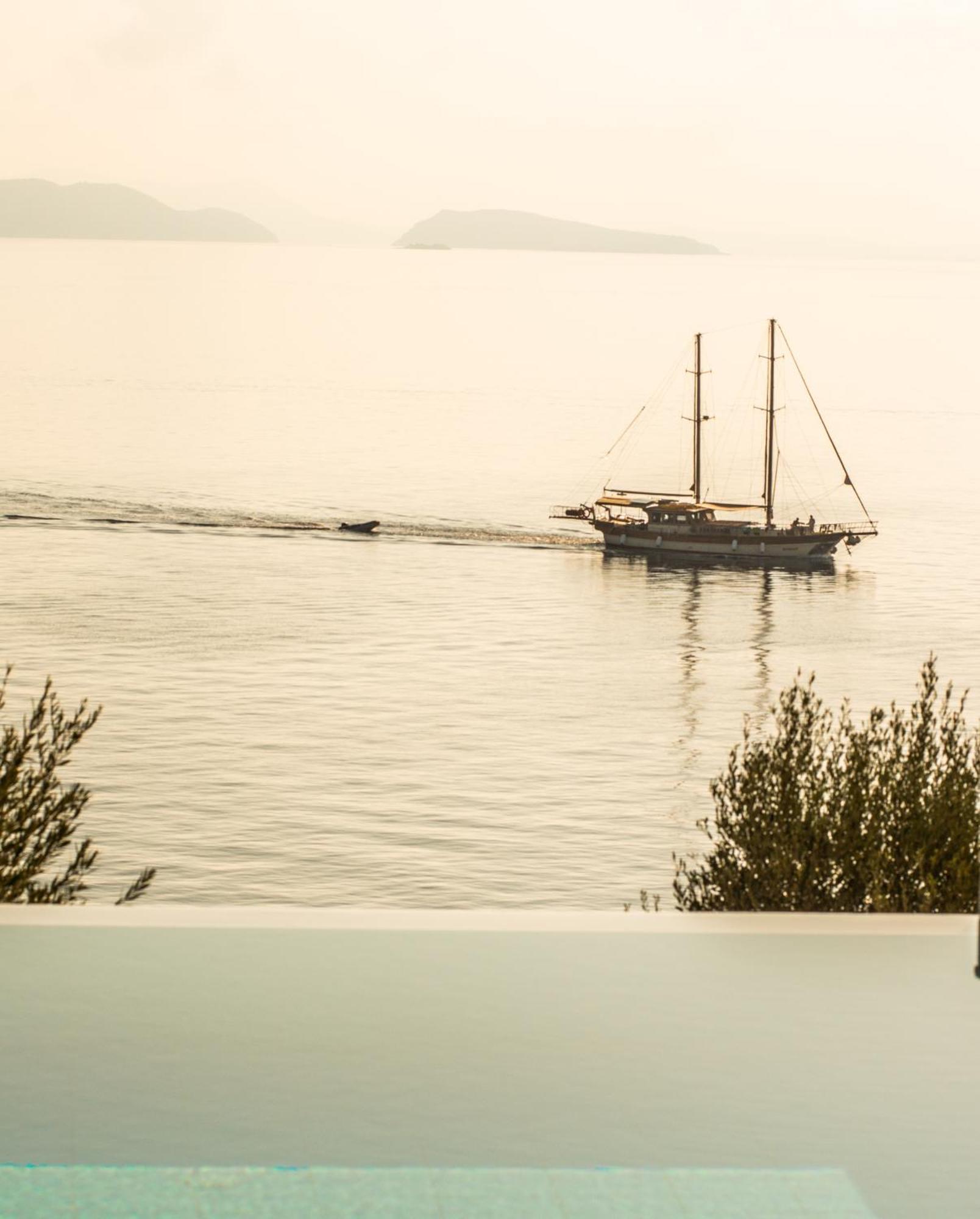 Iris Villas Lefkada - Marine Villa With Private Sea Access Sívota Zewnętrze zdjęcie